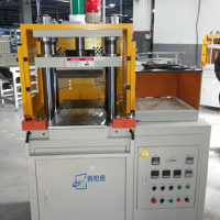 散熱管壓扁機(jī)，導(dǎo)熱管熱壓壓扁機(jī)，銅管熱壓壓扁機(jī)